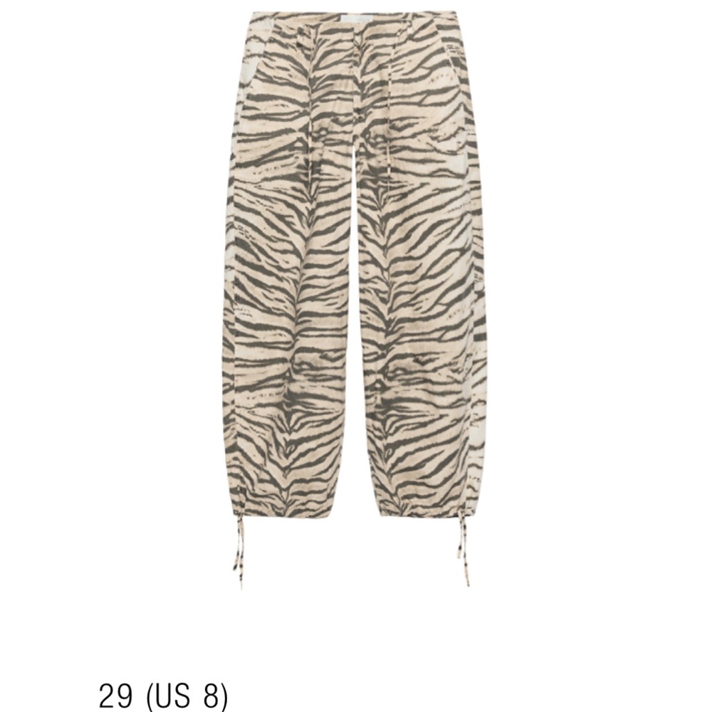 ZARA NWT animal print pants size 29 (US 8)